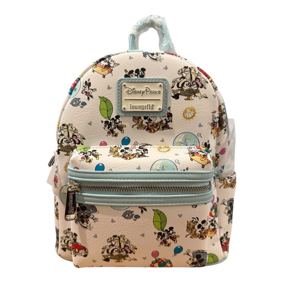 Disney Parks Loungefly Mini Backpack - Mickey and Minnie's Runaway Railway - Picture 3 of 8